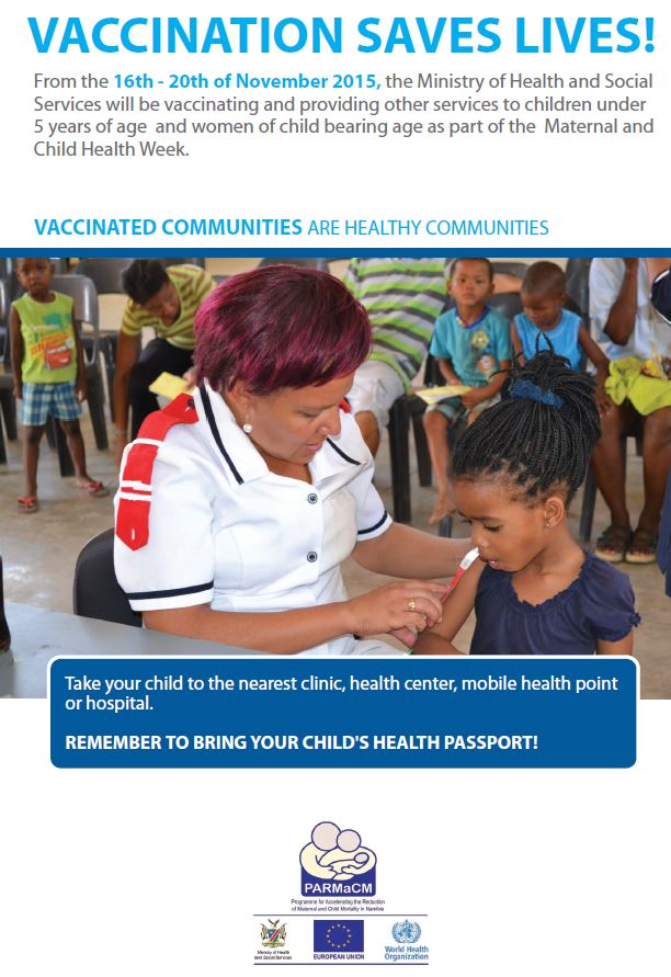 Maternal and Child Health Week 2015 Posters 